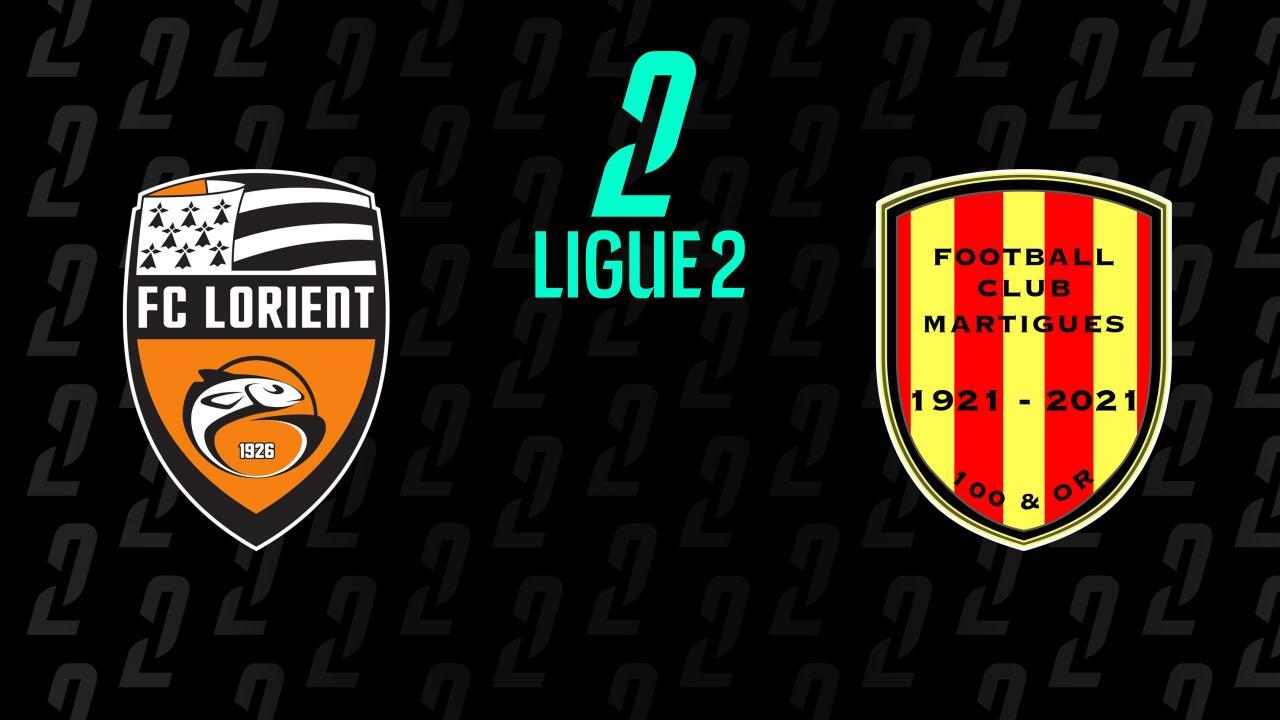Ligue 2: FC Lorient - FC Martigues (Ligue 2)