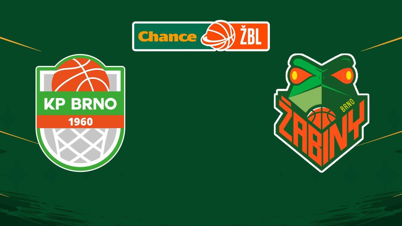 Ženská basketbalová liga: KP TANY Brno - Žabiny Brno (Ženská basketbalová liga, nejvyšší české basketbalové ligy žen)