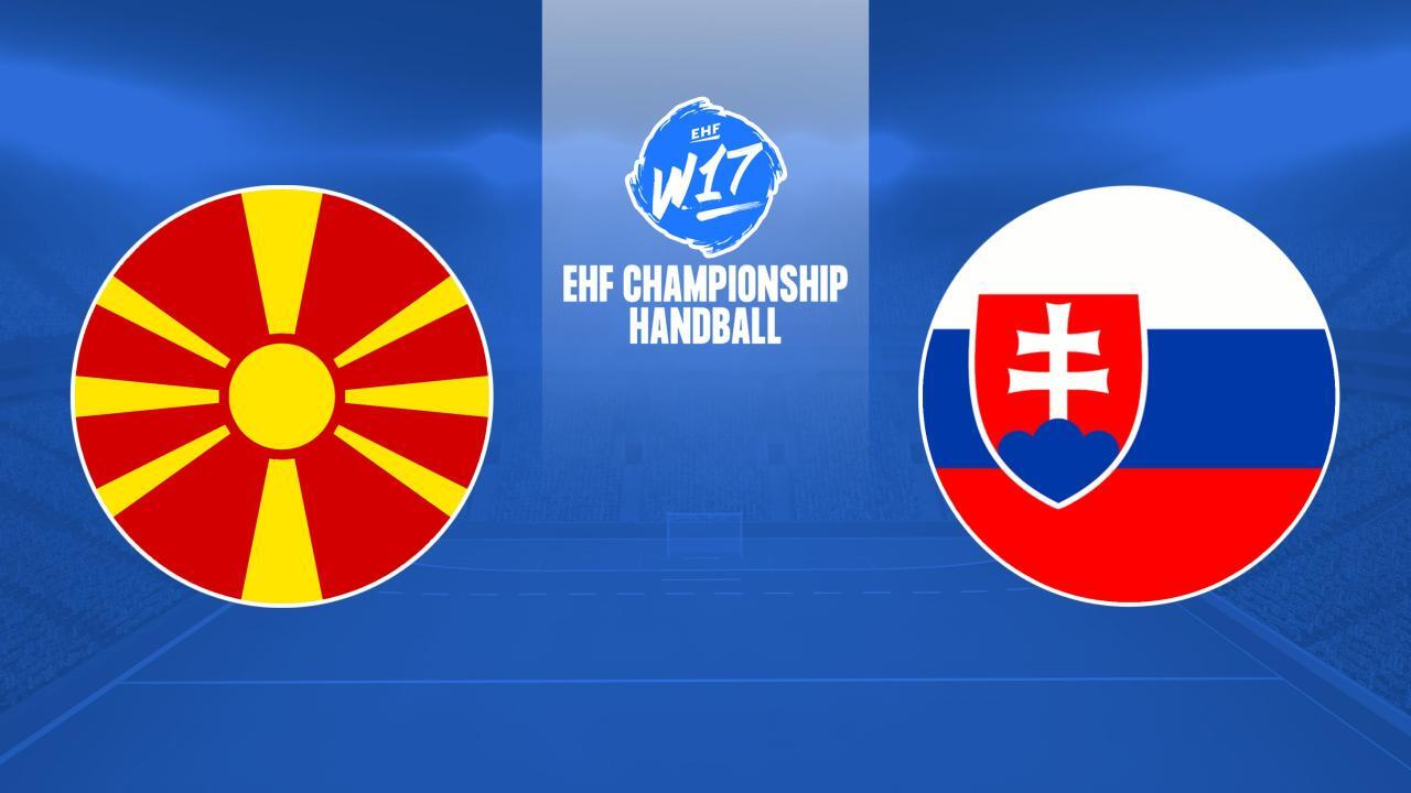 Házená: EURO 2025, U17, ženy: Severní Makedonie - Slovensko