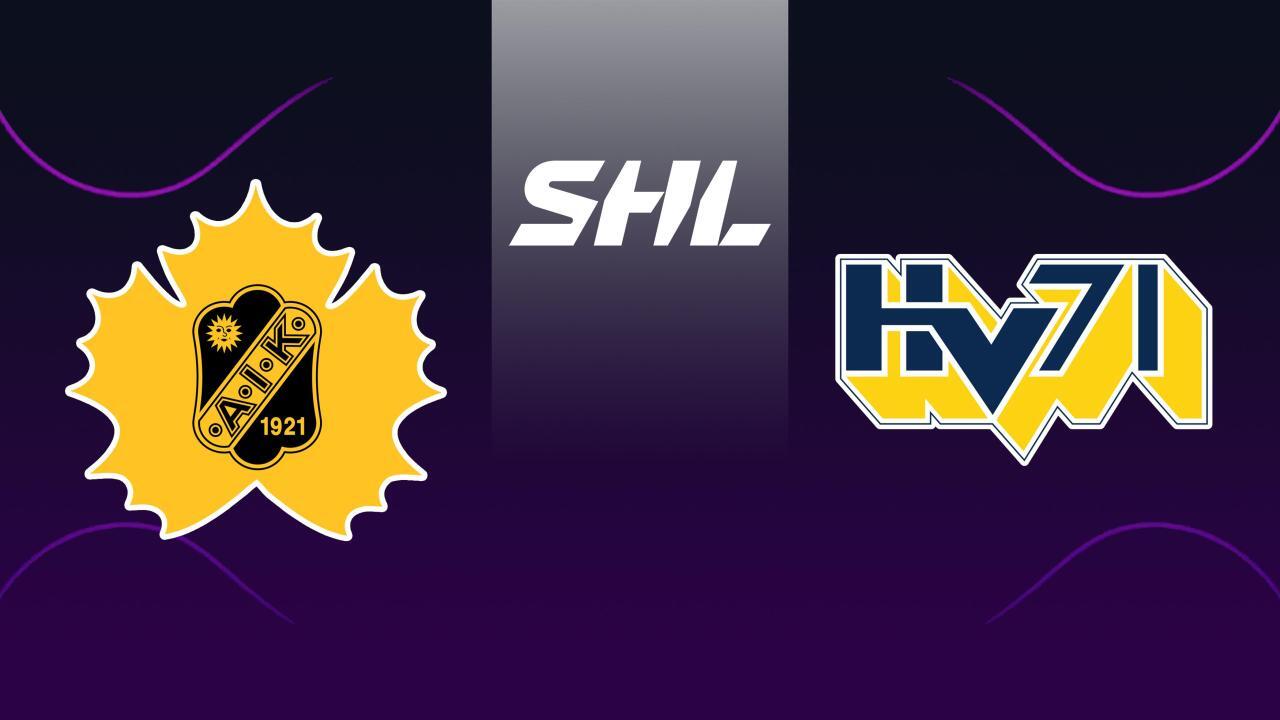 Lední hokej: SHL, základní část: Skellefteå - HV71