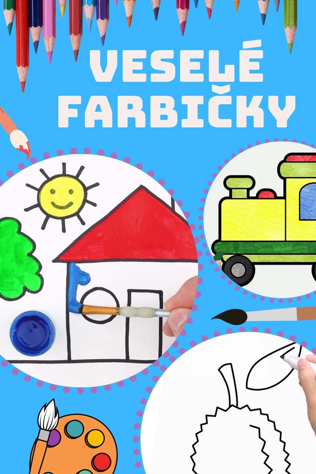 Veselé farbičky